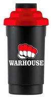 Shakery i bidony sportowe - WarHouse Sklep WARHOUSE SHAKER 600ML LOGO - miniaturka - grafika 1