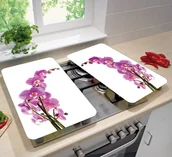 Pozostałe akcesoria kuchenne - Wenko Zestaw płyt ochronnych na kuchenkę 52x30x0,5 cm, 2 szt. - miniaturka - grafika 1