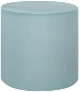 Beliani Puf welurowy  47 cm zielony LOVETT - Pufy i podnóżki - miniaturka - grafika 3