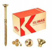 Wkręty - Wkręty ciesielskie do drewna 4,5x60 Torx 250 szt. - miniaturka - grafika 1