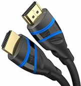 Kable - KabelDirekt KabelDirekt  1,5 m  kabel HDMI 2.1 z cert. Ultra High Speed 8K (48G, 8K przy 60 Hz, najnowszy standard, oficj. licencjonowany i przetestowany dla najlepszej jakości, optymalny dla PS5/Xbox, ni./cz.) 4260414847219 - miniaturka - grafika 1
