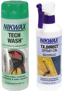 Nikwax Tech Wash + TX.Direct Spray-On 2 x 300 ml 2020 Środki do pielęgnacji tkanin 303420000 - Środki do prania - miniaturka - grafika 2