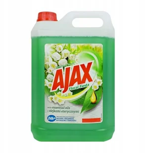 Ajax Floral Fiesta Płyn do podłóg Konwalia 5L - Środki do podłóg i mebli - miniaturka - grafika 3
