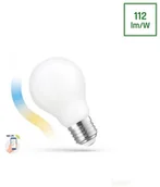 Żarówki LED - Spectrum Spectrumsmart LED GLS 5W E-27 COG 230V CCT+DIMM MILKY Wi-Fi SMART WOJ+14419 - miniaturka - grafika 1