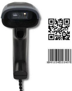 qoltec Qoltec Czytnik kodów kreskowych 1D i 2D | USB MGQOLCKS0050863 - Dodatki do drukarek i skanerów - miniaturka - grafika 2