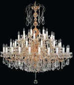 Lampy sufitowe - Elita bohemia Żyrandol kryształowy pałacowy 54-ramienny - Bohemia L 900/54/02 - miniaturka - grafika 1