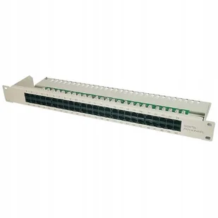Digitus Patch Panel telefoniczny 25 kat.3 ISDN nieekranowany DN-91325-1 - Panele krosownicze - miniaturka - grafika 2