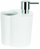 Dozowniki papieru i mydła dla firm - Spirella spirella 10.18145 Sun połączenie i Moon kubek/dozownik mydła, biały 10.18145 - miniaturka - grafika 1