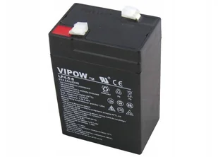 Vipow Akumulator żelowy 6V 4.5Ah BAT0200 - Akumulatory ogólnego zastosowania - miniaturka - grafika 4