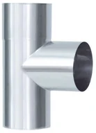 Kominy i akcesoria - Komin-Flex Trójnik 87 st. 110 mm - miniaturka - grafika 1