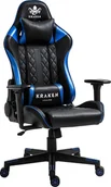 Fotele gamingowe - KRAKEN Fotel  Niebieski 5907564504485 - miniaturka - grafika 1