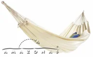 Hamaki - Amazonas Hamak BARBADOS, kremowy, 340x150 cm - miniaturka - grafika 1