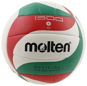 Siatkówka - Molten Piłka siatkowa V4M1500 roz uniw 4905741795818 - miniaturka - grafika 1