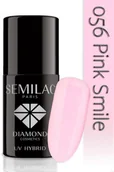 Lakiery hybrydowe - Semilac Lakier Hybrydowy Semilac 056 Pink Smile - 7 Ml 4773 - miniaturka - grafika 1
