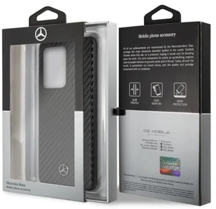 Mercedes Dynamic Hard Case Etui na Samsung Galaxy S20 Ultra (czarne) MEHCS69SRCFBK - Etui i futerały do telefonów - miniaturka - grafika 5