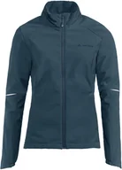Kurtki rowerowe - VAUDE Wintry IV Softshell Jacket Women, petrol EU 42 2021 Kurtki softshell 41656-179-42 - miniaturka - grafika 1