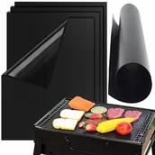 Akcesoria do grilla - Mata Teflonowa Na Grilla Tacki Do Pieczenia 4 Szt - miniaturka - grafika 1