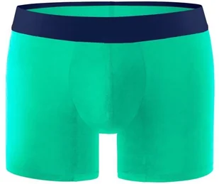 ComfyBalls COMFYBALLS Bokserki LONG COTTON zielono-granatowe - Majtki męskie - miniaturka - grafika 2