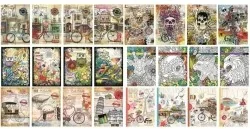 Fresh Notatnik ozdobny A5 w kratkę 80 kartek mix okładek - Szkolne artykuły papiernicze - miniaturka - grafika 6