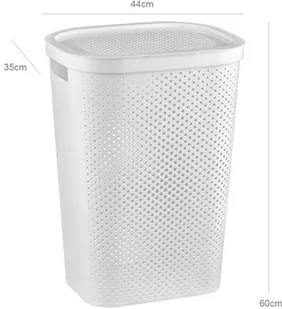 CURVER Kosz pranie bieliznę magla INFINITY 59L CURVER 231007 - Pudła i pojemniki do przechowywania - miniaturka - grafika 2