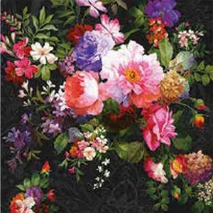 Serwetki Roses on Velvet SDL090200 - Dekoracje i nakrycia stołu na imprezę - miniaturka - grafika 3