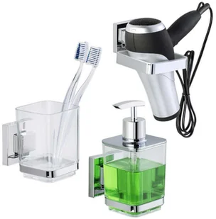 Wenko Kubek na szczoteczki Vacuum-Loc 22680100 - Kubki na szczoteczki do zębów - miniaturka - grafika 2