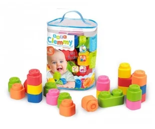 Clementoni Klocki Clemmy Woreczek 48 klocków 17134 - Klocki - miniaturka - grafika 2