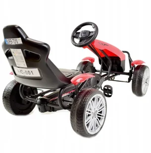 Import SUPER-TOYS HC001 CZERWONY - Jeździki dla dzieci - miniaturka - grafika 4