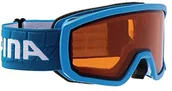 Gogle narciarskie - Alpina dziecięcy Scarabeo Jr. Gogle narciarskie, niebieski, jeden rozmiar 7258181 - miniaturka - grafika 1