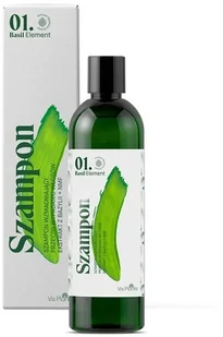 Vis Plantis Basil Element Szampon wzmacniający przeciw wypadaniu włosów 300ml - Balsamy i kremy do ciała - miniaturka - grafika 4