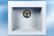 Zlewozmywaki - Brenor Argo Biały - miniaturka - grafika 1