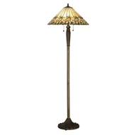 Lampy stojące - Interiors Lampa stojąca TIFFANY JAMELIA 64192 INTERIORS 64192/INT/CUBI - miniaturka - grafika 1