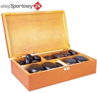 inSPORTline Kamienie bazaltowe z lawy wulkanicznej inSPORTline Basalt Stone - 36 szt. - Pozostałe akcesoria do kąpieli i SPA - miniaturka - grafika 3