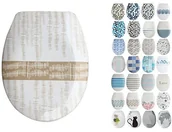 Deski sedesowe - MSV deska sedesowa ONS z Duroplast z mechanizmem cichego domykania Softclose, plastik, wielokolorowa, 30 x 20 x 15 cm 141748 - miniaturka - grafika 1