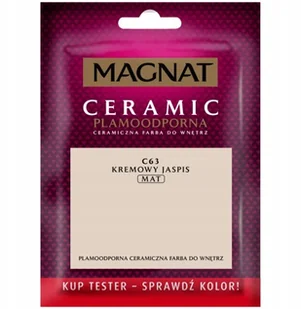 Magnat Ceramic Tester koloru kremowy jaspis 30 ml - Farby wewnętrzne - miniaturka - grafika 2