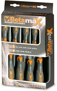 Beta Tools Zestaw 8 wkrętaków 1293/D8, stal, 012930403 - Śrubokręty - miniaturka - grafika 2