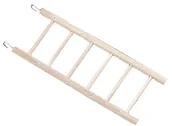 Klatki i wyposażenie dla ptaków - Nobby 31556 drabina drewniana, 6 szczebli - miniaturka - grafika 1