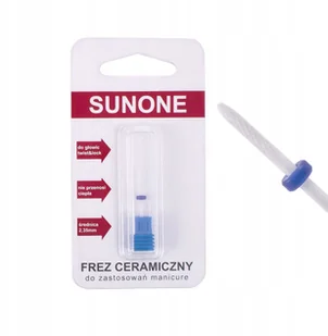 SunOne frez ceramiczny Szczelinowy Średni niebiesk - Frezarki do paznokci - miniaturka - grafika 2
