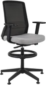 Fotele i krzesła biurowe - Grospol Krzesło Coco BS RB wysokie z podnóżkiem - miniaturka - grafika 1