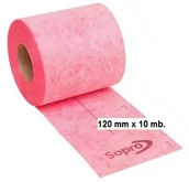 Uszczelnienia - Sopro AEB 148- taśma uszczelniająca elastyczna, 120 mm x 10mb. - miniaturka - grafika 1