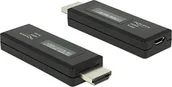 Akcesoria do monitorów - Delock HDMI tester for EDID information with OLED Display Meter Black - miniaturka - grafika 1