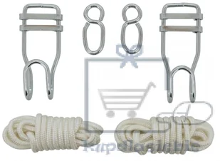Cattara Zestaw do zawieszenia hamaków - Pozostałe narzędzia ogrodowe - miniaturka - grafika 2