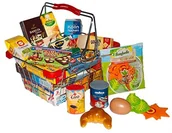 Zabawki AGD - Small Foot by Legler Tanner 0335.2 kuchnia kosz wypełniona z dużą ilością akcesoriów (do wyboru) - miniaturka - grafika 1