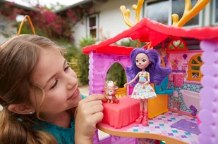 Mattel Enchantimals Zestaw Mały Domek Jelonków + lalka GYJ18 GYJ18 - Domki dla lalek - miniaturka - grafika 8