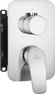 Deante Cynia bateria wannowo-prysznicowa podtynkowa chrom BXY0CYM BXY_0CYM - Baterie podtynkowe - miniaturka - grafika 3