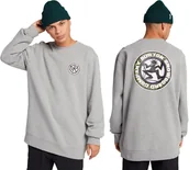 Bluzy męskie - Burton bluza męska ROSEWOOD CREW Gray Heather - miniaturka - grafika 1