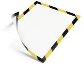 Ramki na zdjęcia - Durable Ramka magnetyczna Duraframe Magnetic Security A4 - żółto-czarna / 5 szt. - miniaturka - grafika 1