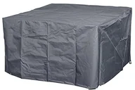 Pokrowce na meble ogrodowe - Happy People 79316 grupa pokrowiec ochronny Wehncke okładka do siedzenia w ogrodzie, szary (79316) - miniaturka - grafika 1