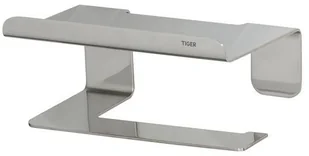 Tiger Colar Uchwyt na papier toaletowy z półką chrom 13142.3.03.46 - Wieszaki łazienkowe - miniaturka - grafika 2