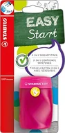 Temperówki - Stabilo EASY puszka temperówka w 1 L, Blister 3 szt  ergonomiczny puszka temperówka specjalnie dla lewo-i praworęcznych, różowy 4006381415927 - miniaturka - grafika 1
